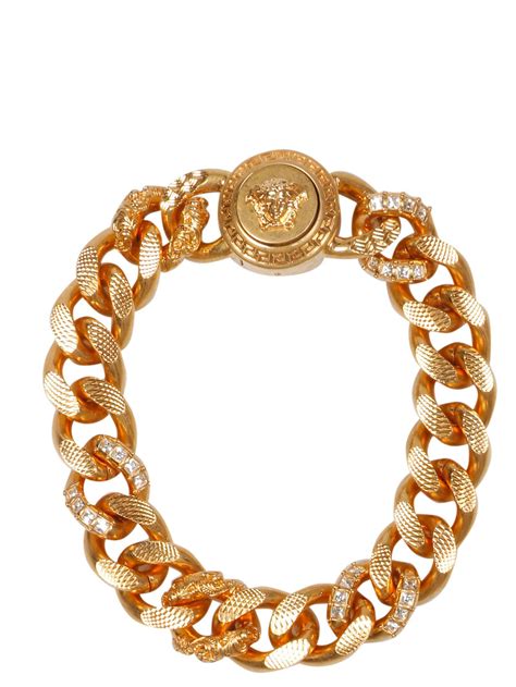 bracelet en or versace pour homme|Versace bracelet for women.